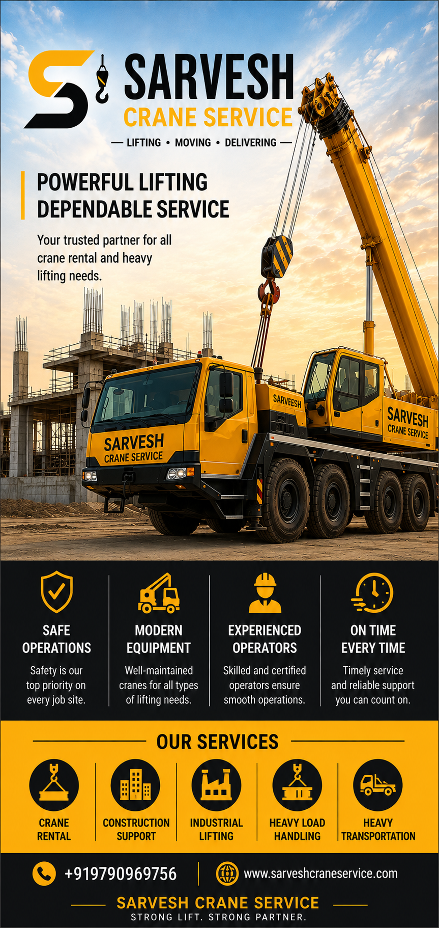 Hydraulic Crane Rental Chennai
