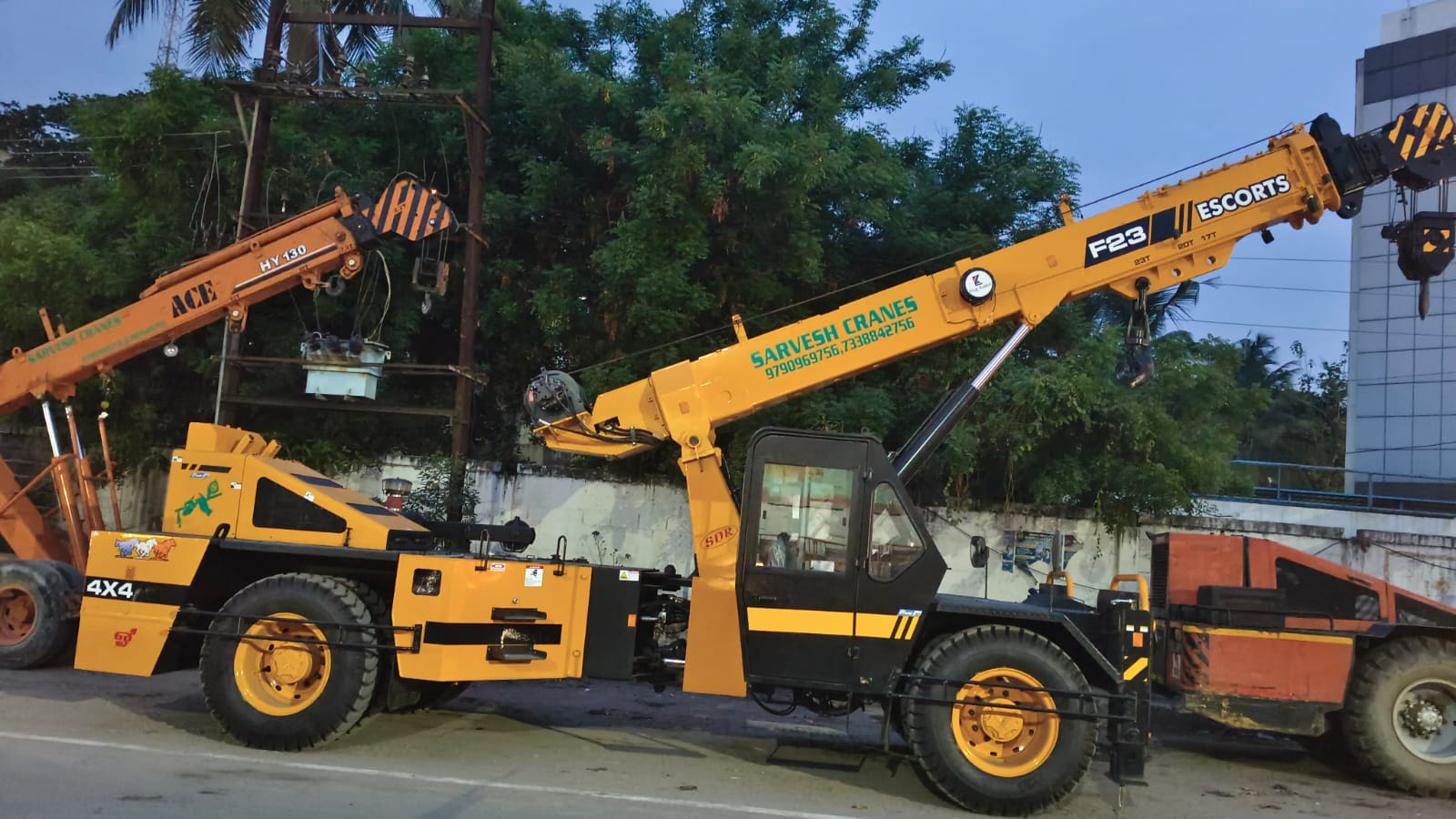 Crane Hire in Chennai